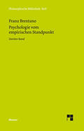 Brentano / Kraus |  Psychologie vom empirischen Standpunkt | Buch |  Sack Fachmedien