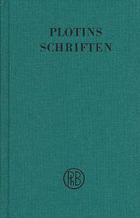 Plotin |  Plotin: Schriften 1a / 2 Bde. | Buch |  Sack Fachmedien