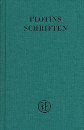 Plotin / Harder |  Schriften. Griech.-Dt. / Textband und Anmerkungsband | Buch |  Sack Fachmedien