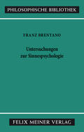 Brentano / Chisholm / Fabian |  Untersuchungen zur Sinnespsychologie | Buch |  Sack Fachmedien
