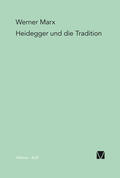 Marx |  Heidegger und die Tradition | Buch |  Sack Fachmedien
