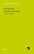 Descartes / Arndt |  Gespräch mit Burman | Buch |  Sack Fachmedien