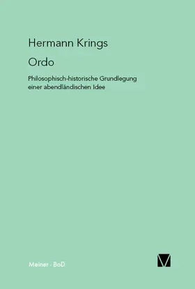 Krings | Ordo | Buch | 978-3-7873-0560-5 | www.sack.de