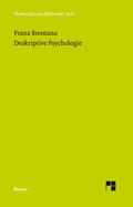 Brentano / Baumgartner / Chisholm |  Deskriptive Psychologie | Buch |  Sack Fachmedien