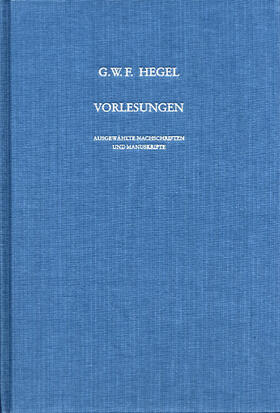 Hegel / Becker / Bonsiepen |  Hegel, G: Vorlesungen 1 | Buch |  Sack Fachmedien