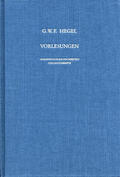 Hegel / Becker / Bonsiepen |  Hegel, G: Vorlesungen 1 | Buch |  Sack Fachmedien