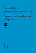 Fabian / Schmidt-Biggemann |  Das achtzehnte Jahrhundert als Epoche | Buch |  Sack Fachmedien