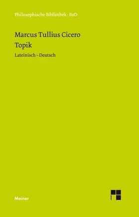 Cicero / Zekl |  Topik | Buch |  Sack Fachmedien