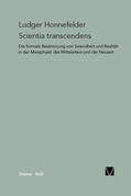 Honnefelder |  Scientia transcendens | Buch |  Sack Fachmedien