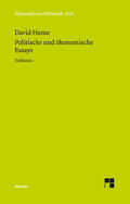 Hume / Bermbach |  Politische und ökonomische Essays / Politische und ökonomische Essays | Buch |  Sack Fachmedien
