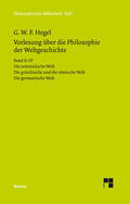 Hegel / Lasson |  Vorlesungen über die Philosophie der Weltgeschichte | Buch |  Sack Fachmedien