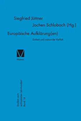 Schlobach / Jüttner |  Europäische Aufklärung(en) | Buch |  Sack Fachmedien