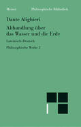 Perler |  Dante Alighieri: Philosoph. Werke 2 | Buch |  Sack Fachmedien