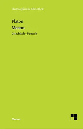 Platon / Zekl / Reich | Menon | Buch | 978-3-7873-1130-9 | www.sack.de