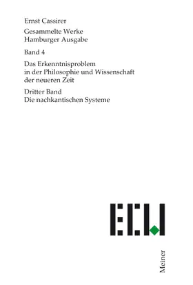 Cassirer / Recki | Gesammelte Werke. Hamburger Ausgabe / Das Erkenntnisproblem in der Philosophie und Wissenschaft der neueren Zeit | Buch | 978-3-7873-1404-1 | sack.de