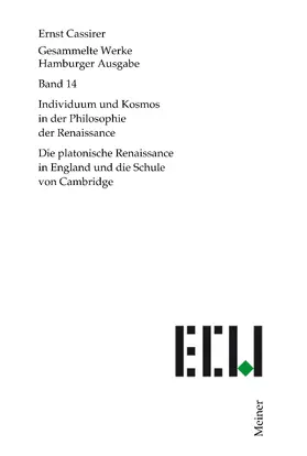 Cassirer / Recki | Individuum und Kosmos in der Philosophie der Renaissance | Buch | 978-3-7873-1414-0 | sack.de