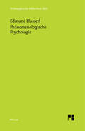 Husserl / Lohmar |  Phänomenologische Psychologie | Buch |  Sack Fachmedien