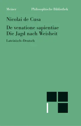 Bormann |  De venatione sapientiae. Die Jagd nach Weisheit | Buch |  Sack Fachmedien