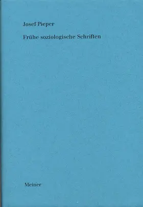 Pieper / Wald |  Pieper, J: Werke, Erg.-Bd. 1/Schriften | Buch |  Sack Fachmedien