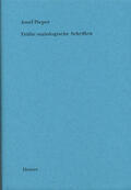 Pieper / Wald |  Pieper, J: Werke, Erg.-Bd. 1/Schriften | Buch |  Sack Fachmedien