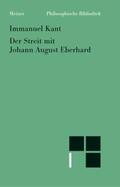 Kant / Lauschke / Zahn |  Der Streit mit Johann August Eberhard | Buch |  Sack Fachmedien