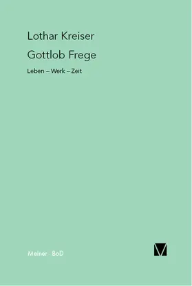 Kreiser |  Gottlob Frege | Buch |  Sack Fachmedien