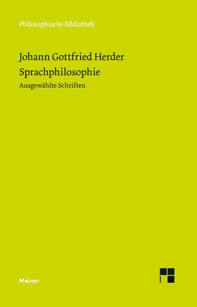 Herder / Heintel | Sprachphilosophie | Buch | 978-3-7873-1768-4 | sack.de