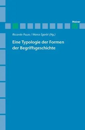 Pozzo / Sgarbi |  Eine Typologie der Formen der Begriffsgeschichte | eBook | Sack Fachmedien