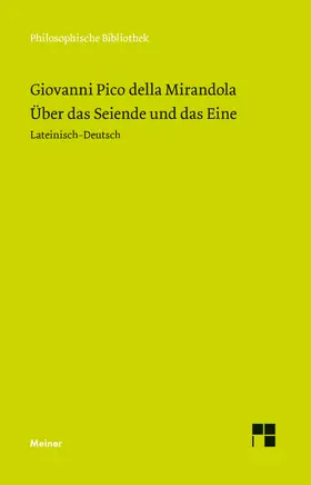 Pico della Mirandola | Über das Seiende und das Eine | E-Book | www.sack.de