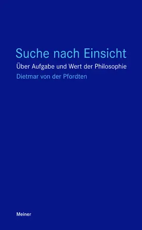 Pfordten |  Suche nach Einsicht | Buch |  Sack Fachmedien