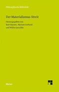 Bayertz / Gerhard / Jaeschke |  Der Materialismus-Streit | Buch |  Sack Fachmedien