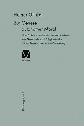 Glinka | Zur Genese autonomer Moral | E-Book | sack.de