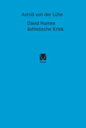 Lühe | David Humes ästhetische Kritik | E-Book | www.sack.de