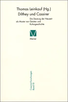 Leinkauf | Dilthey und Cassirer | E-Book | sack.de