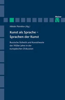 Plotnikov |  Kunst als Sprache - Sprachen der Kunst | eBook | Sack Fachmedien