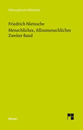 Nietzsche / Scheier |  Menschliches, Allzumenschliches 2 (Neue Ausgabe 1886) | Buch |  Sack Fachmedien
