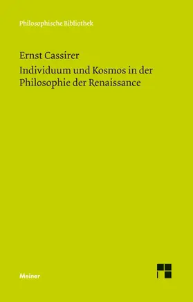 Cassirer | Individuum und Kosmos in der Philosophie der Renaissance | E-Book | sack.de