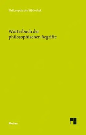Regenbogen / Meyer | Wörterbuch der philosophischen Begriffe | Buch | 978-3-7873-2500-9 | sack.de