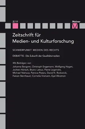 Engell / Siegert |  Medien des Rechts | eBook | Sack Fachmedien