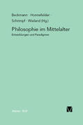 Beckmann / Honnefelder / Schrimpf |  Philosophie im Mittelalter | eBook | Sack Fachmedien