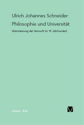 Schneider | Philosophie und Universität | E-Book | sack.de