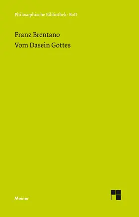 Brentano / Kastil | Vom Dasein Gottes | E-Book | www.sack.de