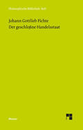 Fichte / Hirsch |  Der geschlossne Handelsstaat | eBook | Sack Fachmedien