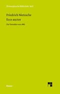 Nietzsche / Scheier |  Ecce auctor | eBook | Sack Fachmedien
