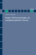 Theunissen |  Hegels "Phänomenologie" als metaphilosophische Theorie | eBook | Sack Fachmedien