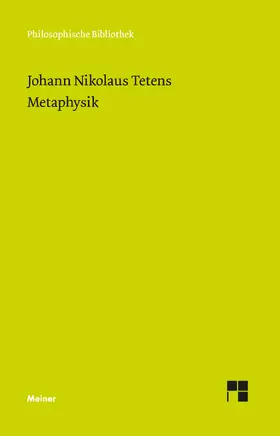 Tetens / Sellhoff | Metaphysik | Buch | 978-3-7873-2765-2 | www.sack.de
