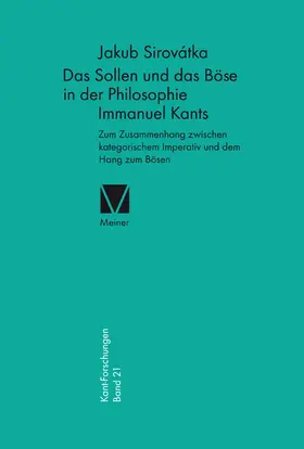 Sirovátka |  Das Sollen und das Böse in der Philosophie Immanuel Kants | eBook | Sack Fachmedien