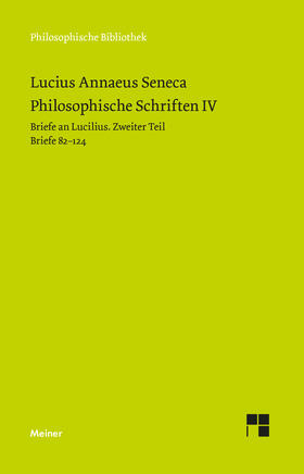 Seneca / Apelt |  Philosophische Schriften IV | eBook | Sack Fachmedien