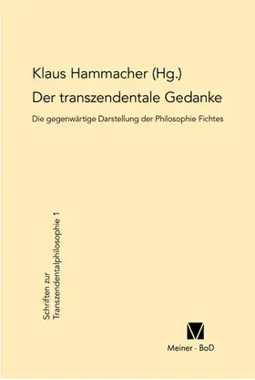 Hammacher | Der transzendentale Gedanke | E-Book | www.sack.de