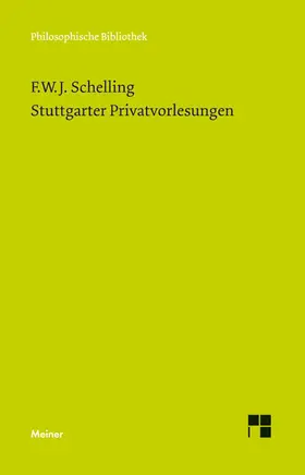 Schelling / Müller-Lüneschloß |  Stuttgarter Privatvorlesungen | Buch |  Sack Fachmedien